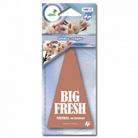 Ароматизатор подвесной пластинка "BIG FRESH" (цветок сакуры)