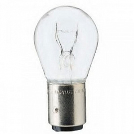 Автолампа "SCT" P21/5W (BAY15d 21/5W 24V), 10 шт.