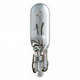 Автолампа "PHILIPS" W1W (W2*4.6d)  1W 12V