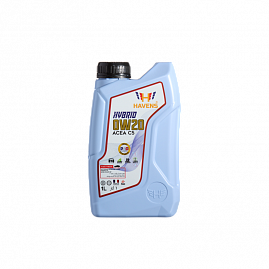 Моторное масло Havens Hybrid SAE 0W20 API SP ACEA C5, API SP, SN PLUS, SN/CF 1L
